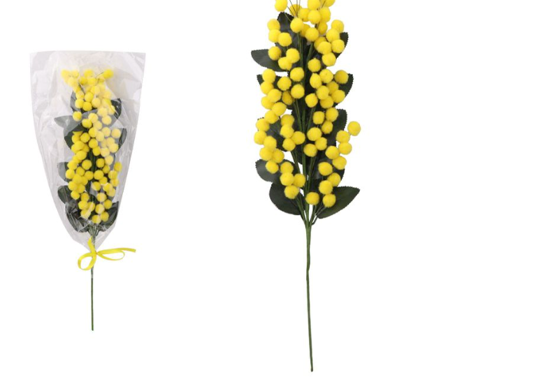 RAMO MIMOSA MAXI cm 45
 [Conf.da 12 pezzi]
