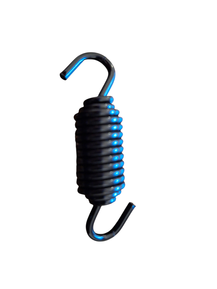 MOLLA DI SCARICO BICONICA NERA 55mm