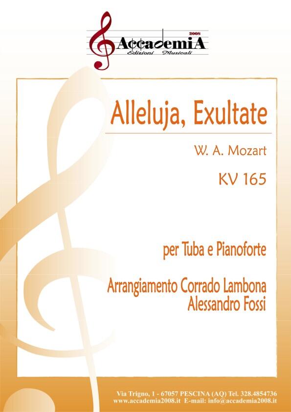 ALLELUJA, EXULTATE - Alessandro Fossi / Corrado Lambona / Wolfgang Amadeus Mozart
