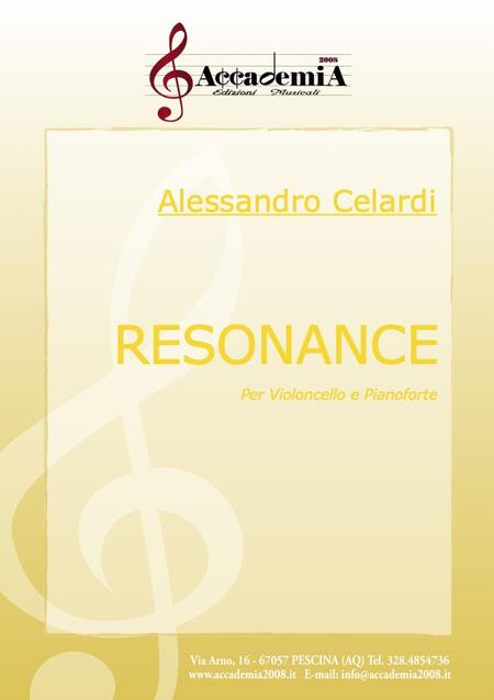 RESONANCE - Alessandro Celardi