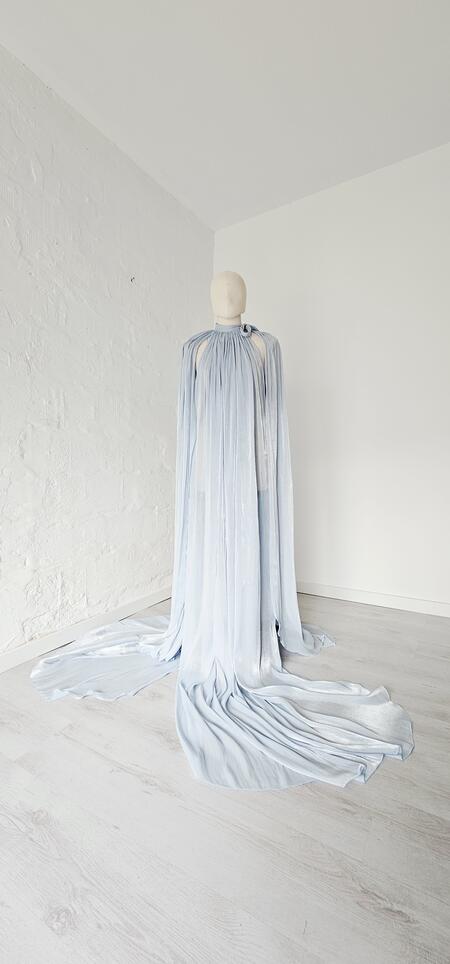 Sky blue Vanilla dream maternity dress 