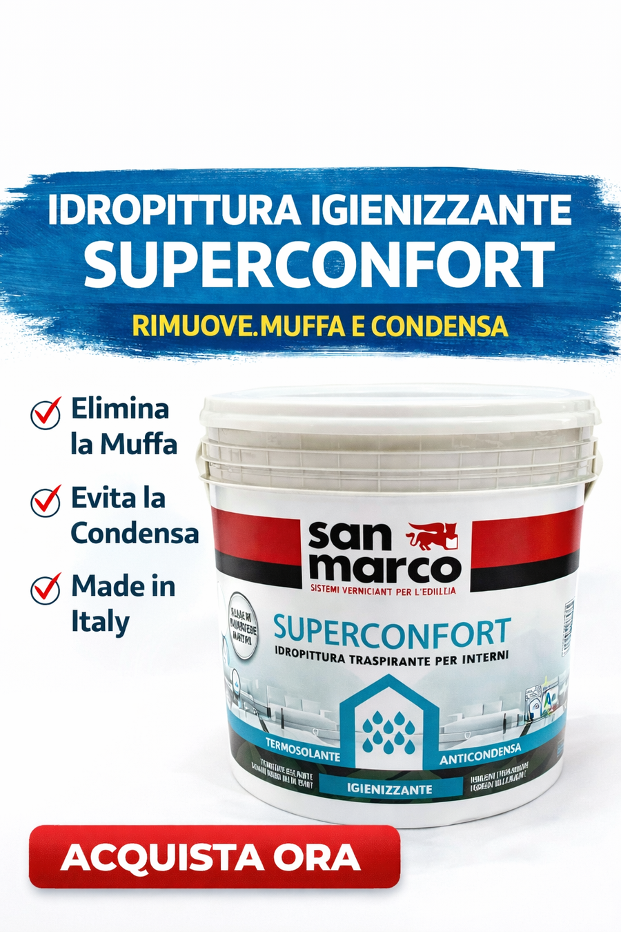SUPERCONFORT Idropittura Traspirante