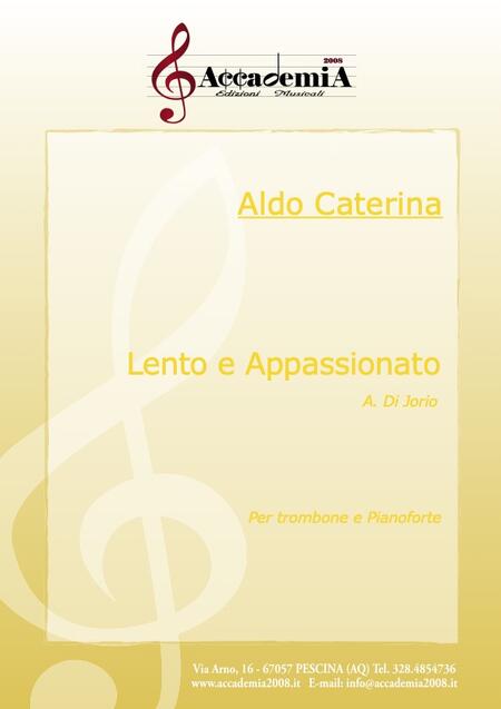 LENTO E APPASSIONATO - Aldo Caterina / Antonio Di Jorio