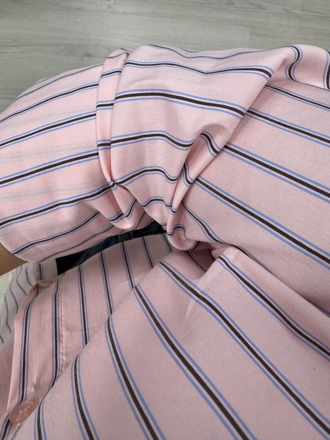 NOVITÀ Camicia over a righe in cotone