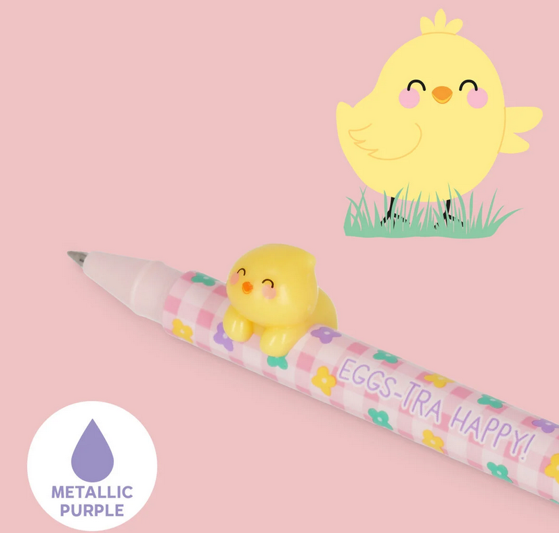 Set di 2 Penne Hoppy Easter + Borsa per Caccia alle Uova