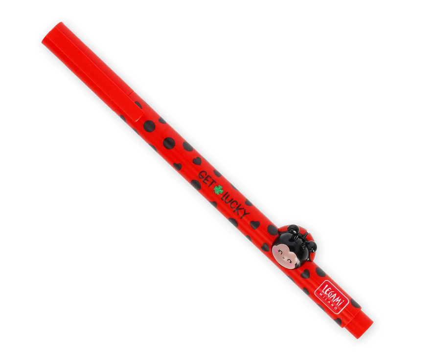 Penna Gel Lovely Friends - Ladybug