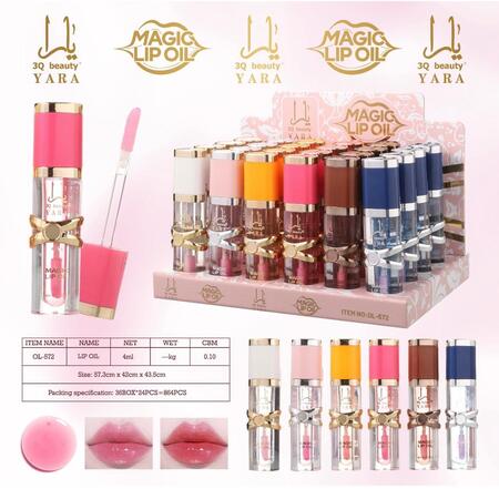 3Q BEAUTY MAGIC LIP OIL (Dupe Yara) 
 [Conf. da 24 pezzi]