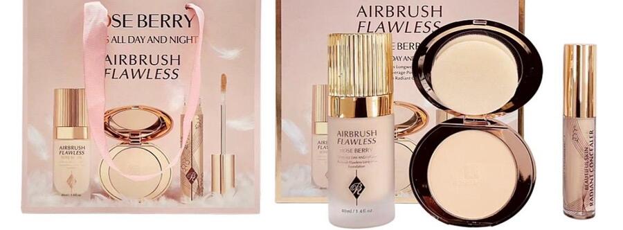 ROSE BERRY KIT DA 3PEZZI FONDOTINTA + CIPRIA+ CORRETTORE (Dupe Charlotte Tilbury)
  Conf. da 3 kit