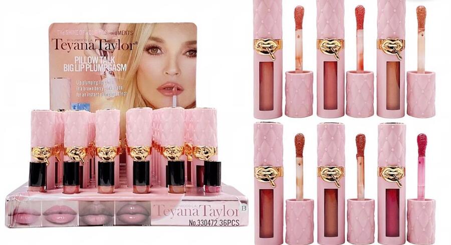 TEYANA TAYLOR BIG LIP PLUMP LIP GLOSS 8 (Dupe Charlotte Tilbury) 
 [Conf. da 36 pezzi]