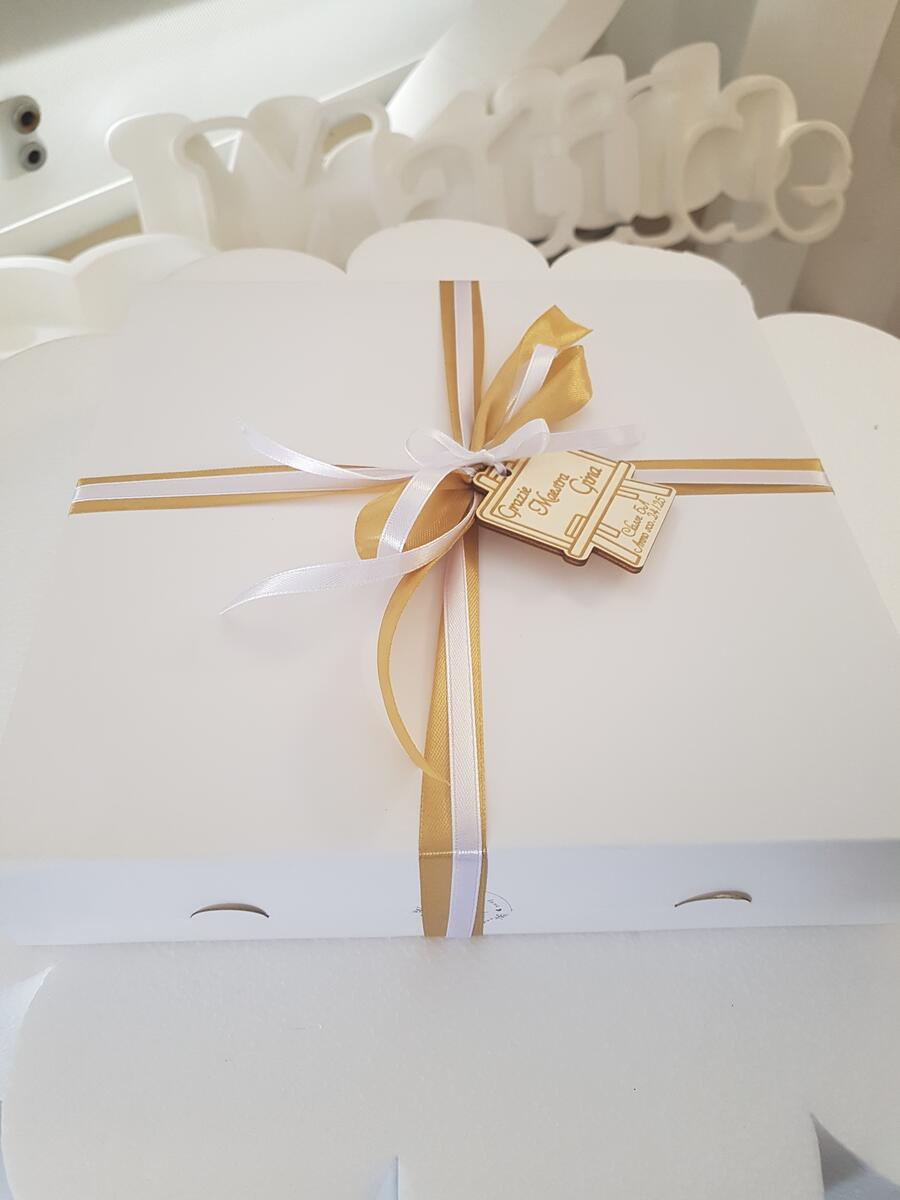 Calendario perpetuo 18cm legno scatola cartoncino