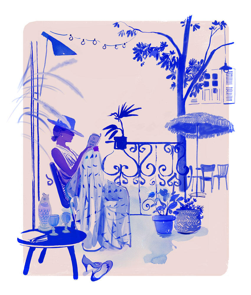 SOPHIE GRIOTTO, DIGIGRAFIA FIRMATA E NUMERATA: BALCON CHIC