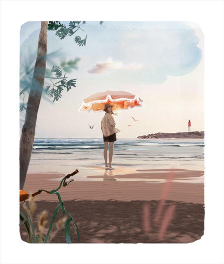 SOPHIE GRIOTTO, DIGIGRAFIA FIRMATA E NUMERATA: HAITZA