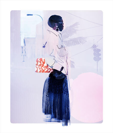 SOPHIE GRIOTTO, DIGIGRAFIA FIRMATA E NUMERATA: URBAN ATTITUDE