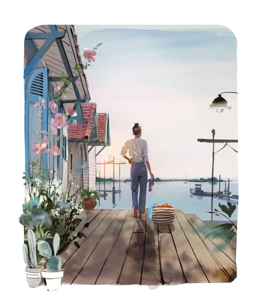 SOPHIE GRIOTTO, DIGIGRAFIA FIRMATA E NUMERATA: BALADE IODÉE