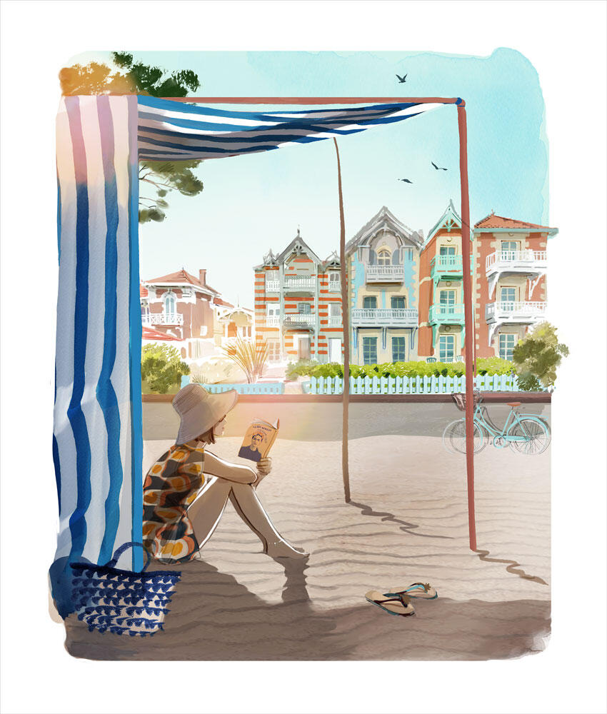 SOPHIE GRIOTTO, DIGIGRAFIA FIRMATA E NUMERATA: SOULAC-SUR-MER