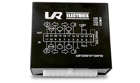 CENTRALINA ANALOGICA 13 POLI CON PDCP (gestione sensori parcheggio) V.2