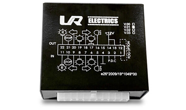 CENTRALINA ANALOGICA 7 POLI SENZA PDCP (gestione sensori parcheggio) V.1