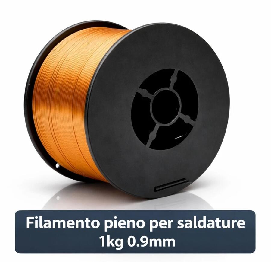 FILO PER SALDATURA 0.9 mm MIG ER70S-6 Ø Per Saldatura su Acciaio Bobina da 1 Kg
