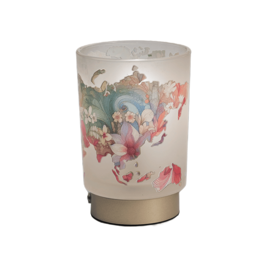 Fantin Argenti Lampada “Planisfero” Ricaricabile USB in Vetro