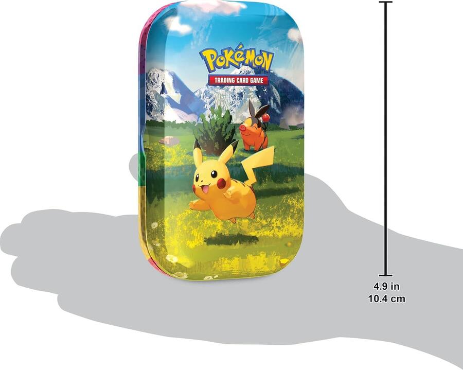 Pokémon: miniscatola da collezione Espansione Megaevoluzione - Ascesa Eroica (Pikachu e Tepig) del GCC Pokémon (1 foglio adesivi, 1 carta illustrazione Pokémon della miniscatola e 2 buste espansione)