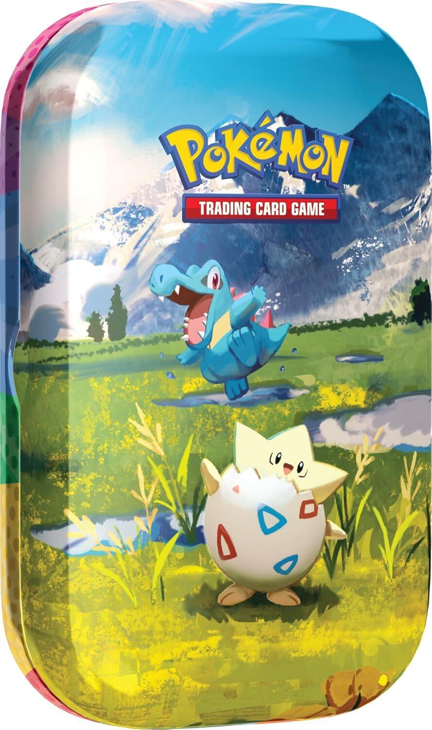 Pokémon: miniscatola da collezione Espansione Megaevoluzione - Ascesa Eroica (Togepi e Totodile) del GCC Pokémon (1 foglio adesivi, 1 carta illustrazione della miniscatola e 2 buste espansione)
