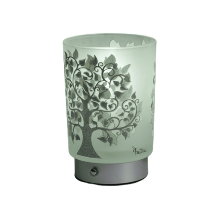 Fantin Argenti Lampada “Albero della Vita” Ricaricabile USB in Vetro