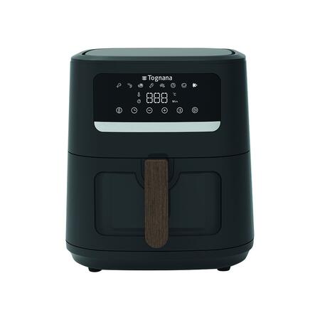 Tognana - Friggitrice ad Aria 8 L Black&Wood Nero-Legno