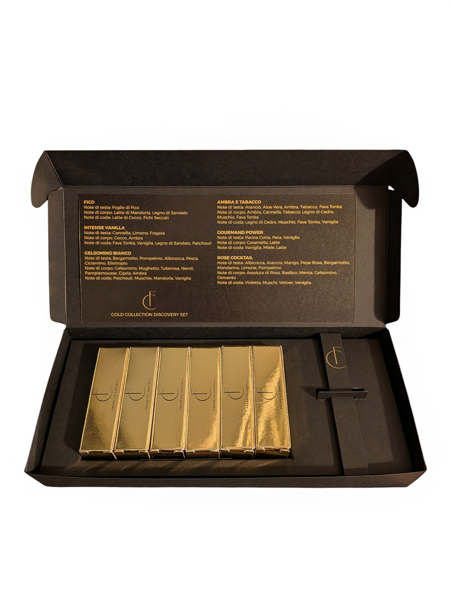"GOLD COLLECTION" Discovery Set Extrait de Parfum 6 X 2 ML  