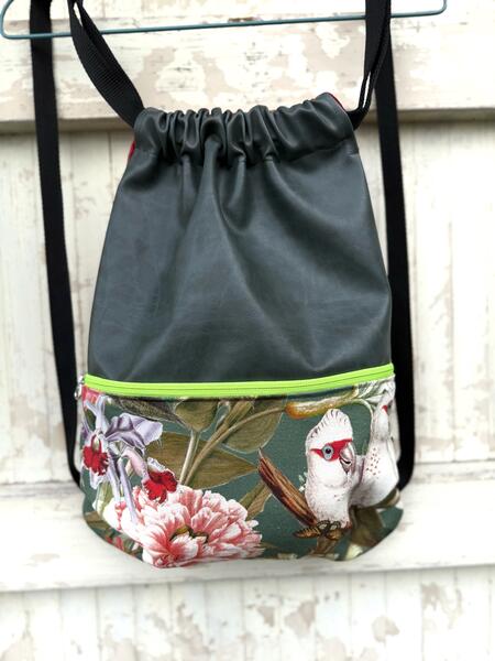 Zaino cacatua tropicali 