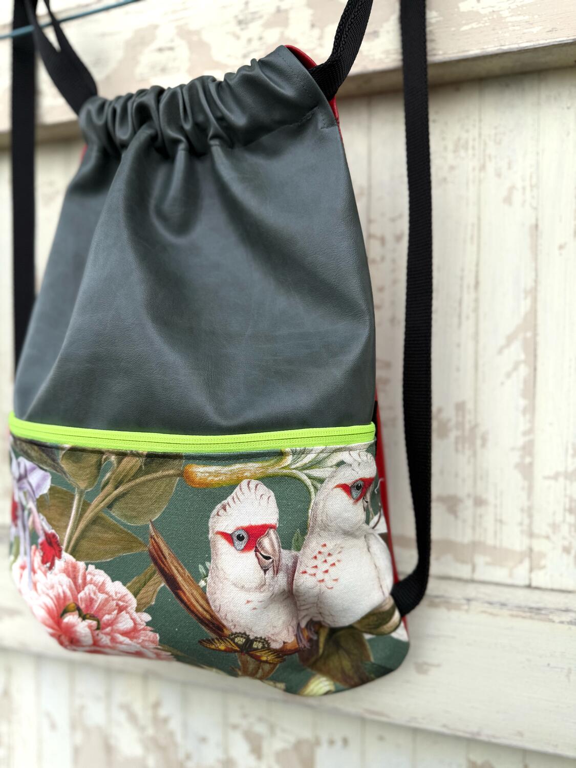 Zaino cacatua tropicali 