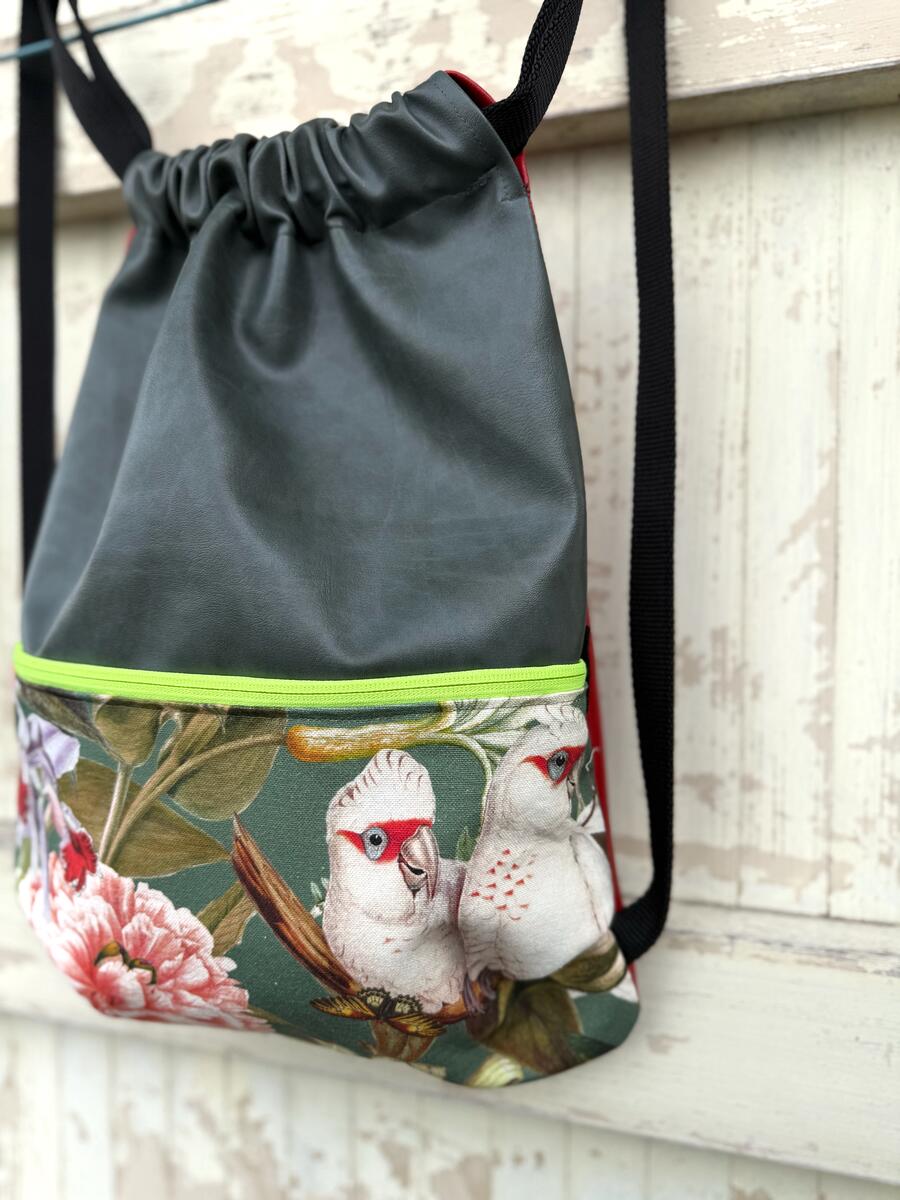 Zaino cacatua tropicali 