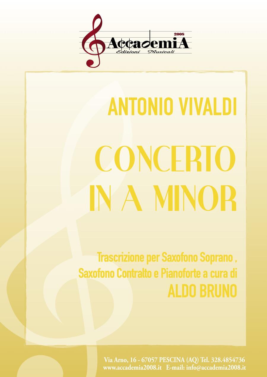 CONCERTO IN A MINOR - Aldo Bruno / Antonio Vivaldi