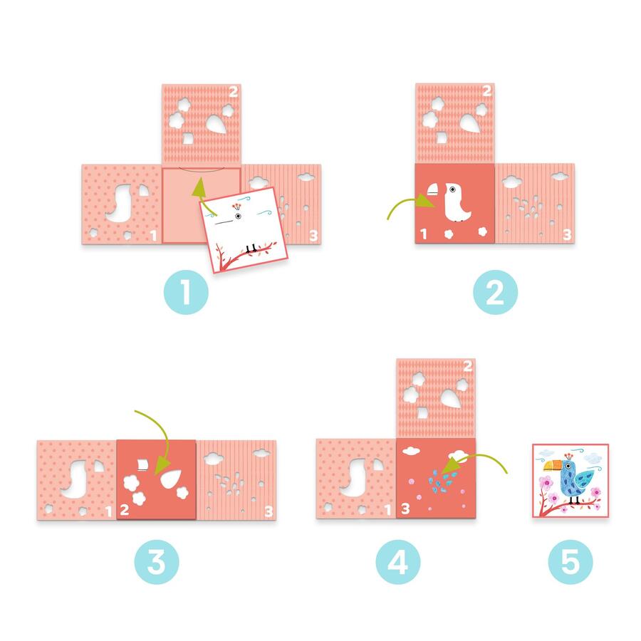 Stencil a livelli - Animali