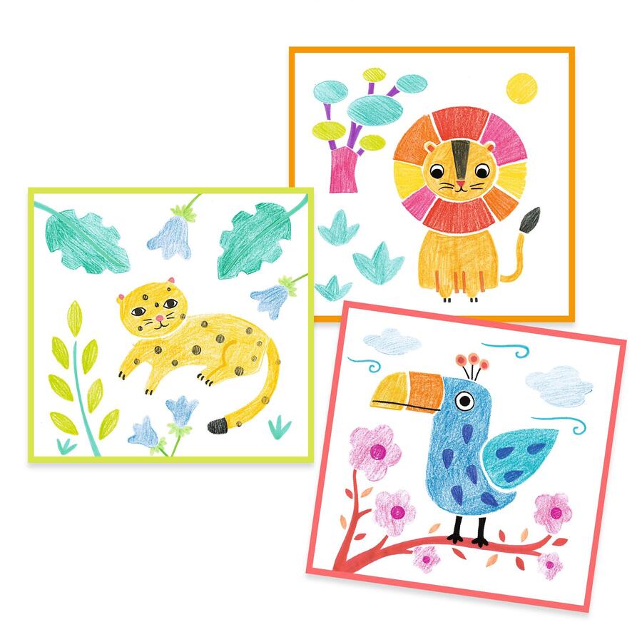 Stencil a livelli - Animali