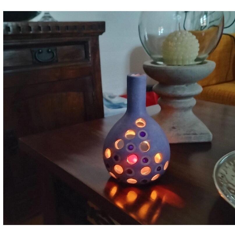 Lume Elegance – Ceramica lilla con Zirconi - 4 pezzi