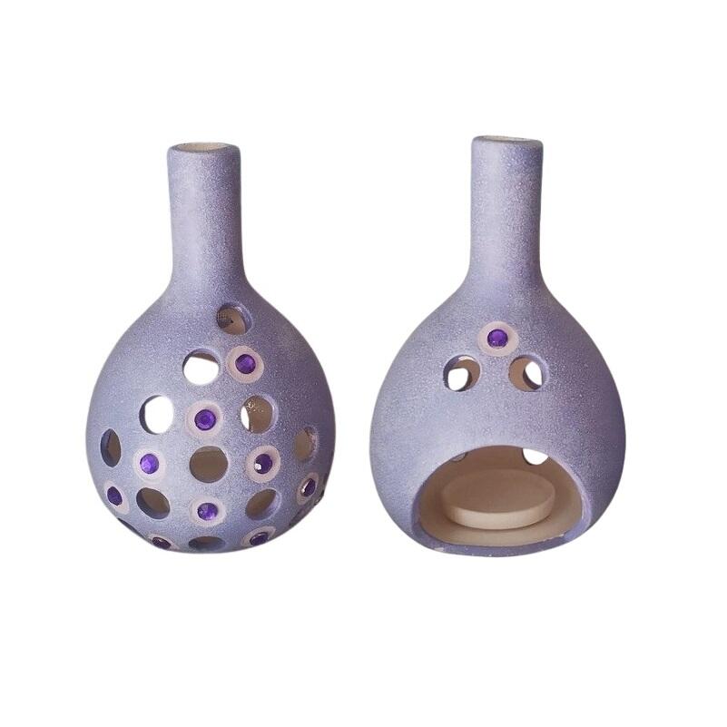 Lume Elegance – Ceramica lilla con Zirconi - 4 pezzi