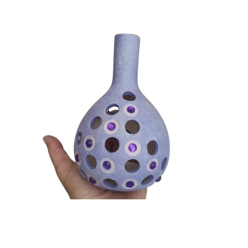 Lume Elegance – Ceramica lilla con Zirconi - 4 pezzi