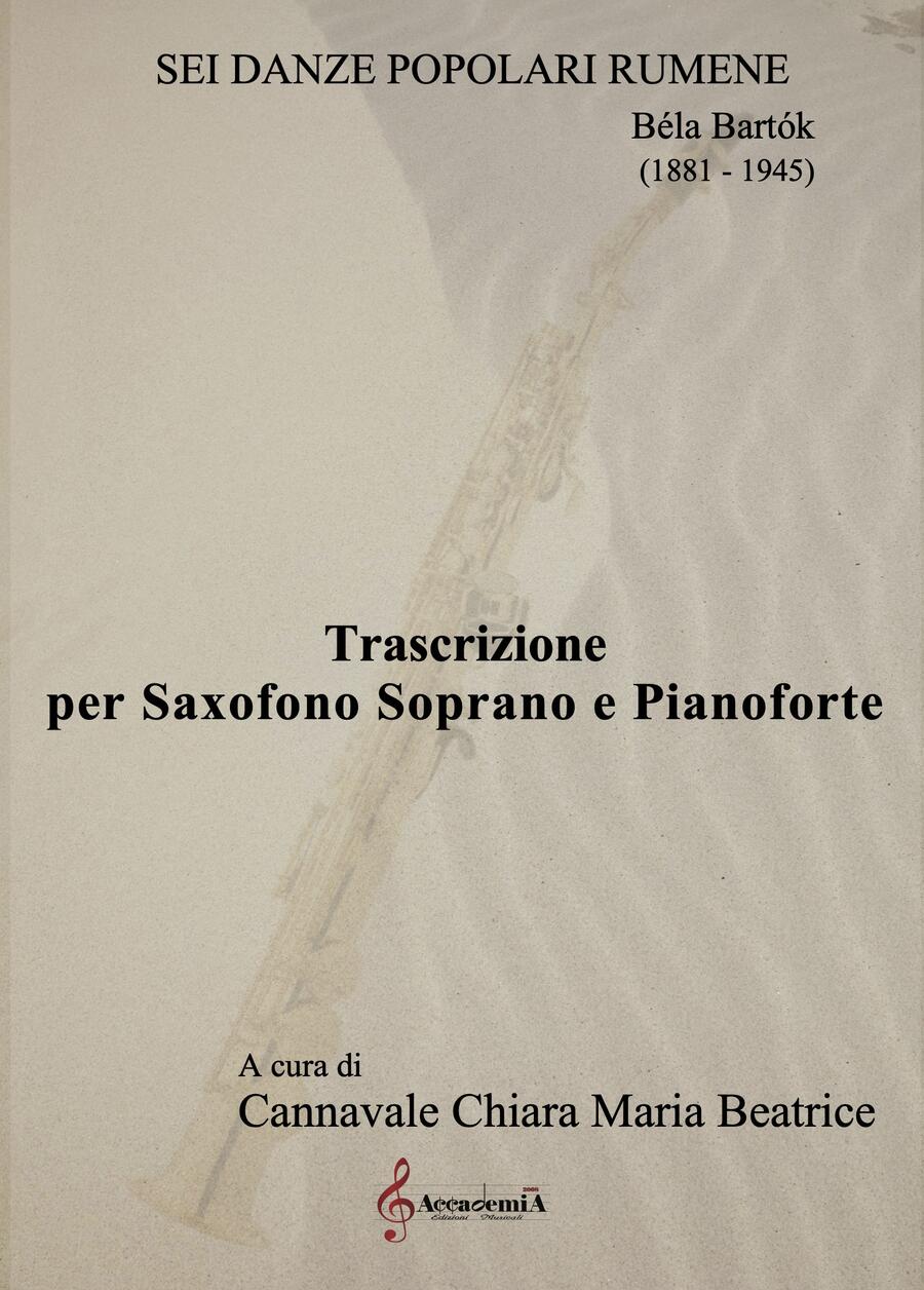 SEI DANZE POPOLARI RUMENE - Chiara Maria beatrice Cannavale / Béla Bartók