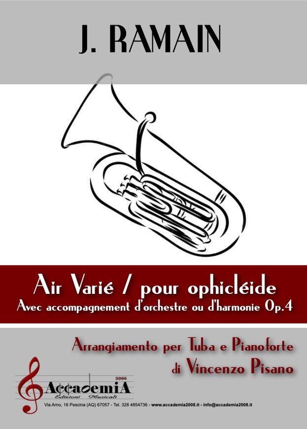 AIR VARIE’ Op.4 (Tuba e Piano) - Vincenzo Pisano / J. Ramain