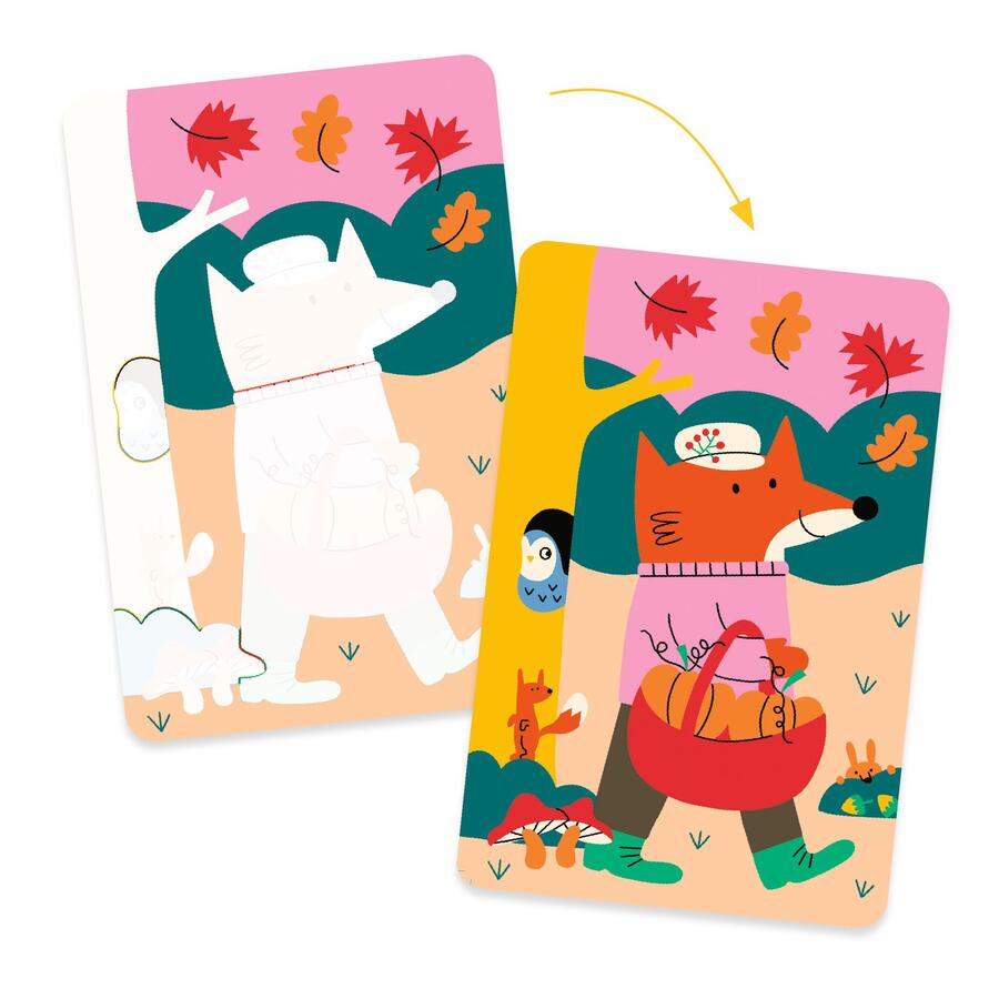 Colori magici per i piccoli - Animali selvatici