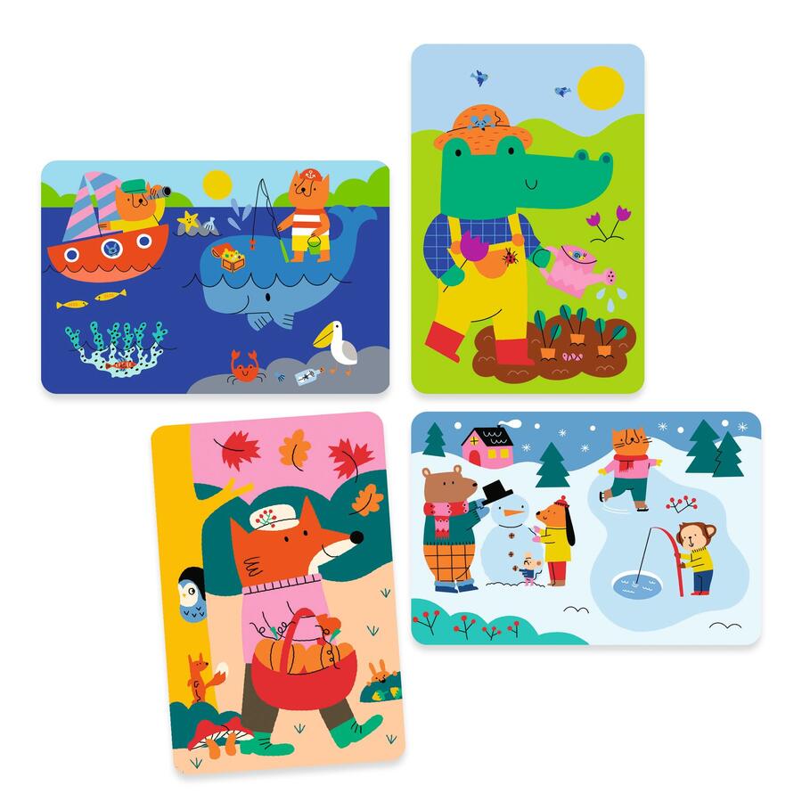 Colori magici per i piccoli - Animali selvatici