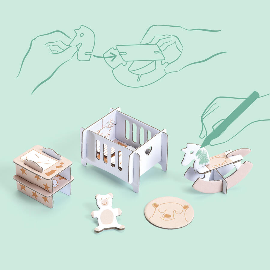 Kit Casa DIY - Casa delle bambole