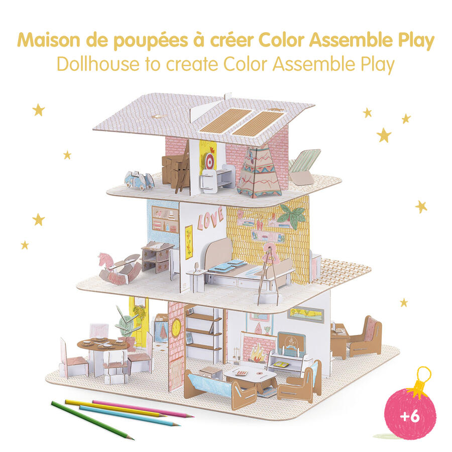 Kit Casa DIY - Casa delle bambole
