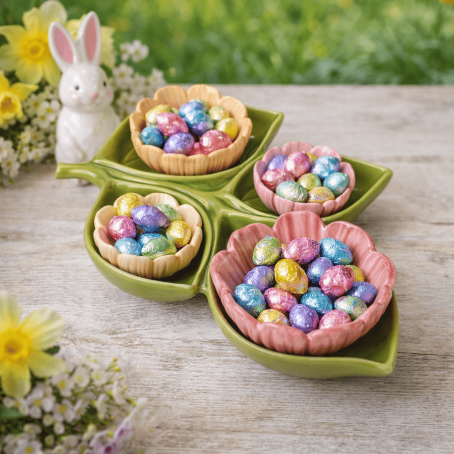 Fade – Antipastiera Margherita con Ciotoline in Ceramica, 5 Pezzi