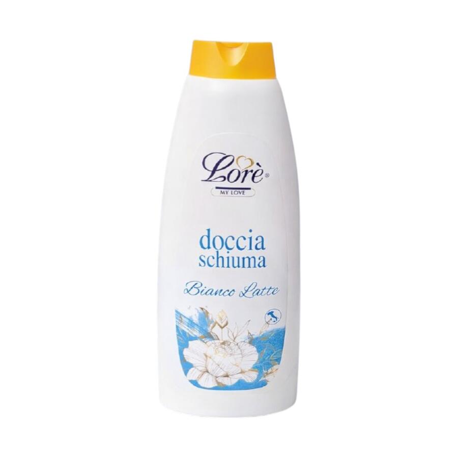 LORE' BAGNOSCHIUMA BIANCO LATTE 700 ML (Confezione da 24 pezzi) 