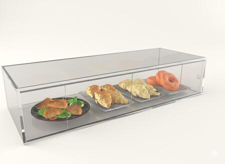 Vetrina in plexiglass porta brioche e alimenti - L 100