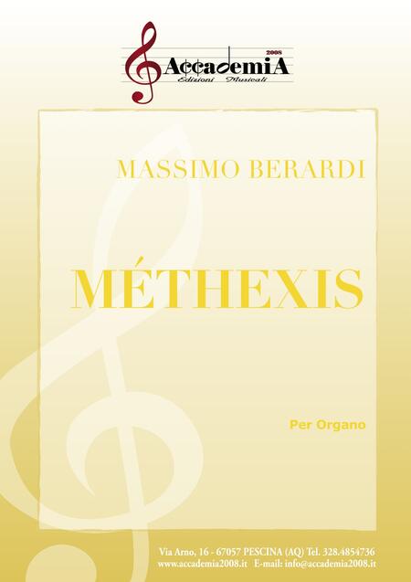 MÈTHEXIS - Massimo Berardi