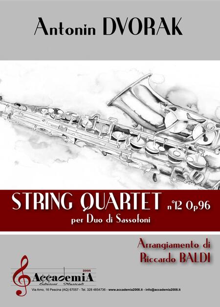 STRING QUARTET N°12 Op.96 - Riccardo Baldi