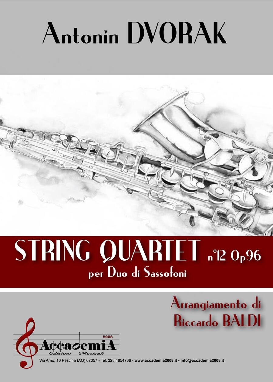 STRING QUARTET N°12 Op.96 - Riccardo Baldi