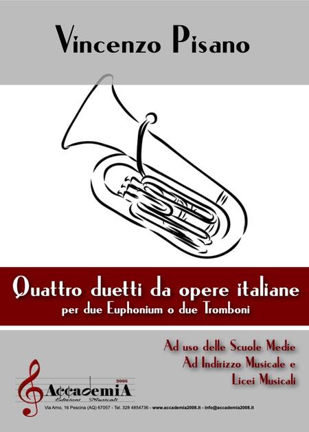 QUATTRO DUETTI DA OPERE ITALIANE - Vincenzo Pisano